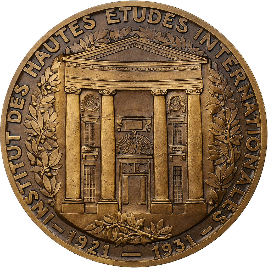 Frankreich, Medaille, Institut des hautes études internationles, Bronze, VZ
