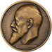 France, Medal, Emile Legouis, 1932, Bronze, AU(55-58)
