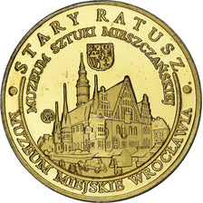 Polónia, medalha, Zloty Dolny Śląsk, Cuproníquel Alumínio, AU(50-53)