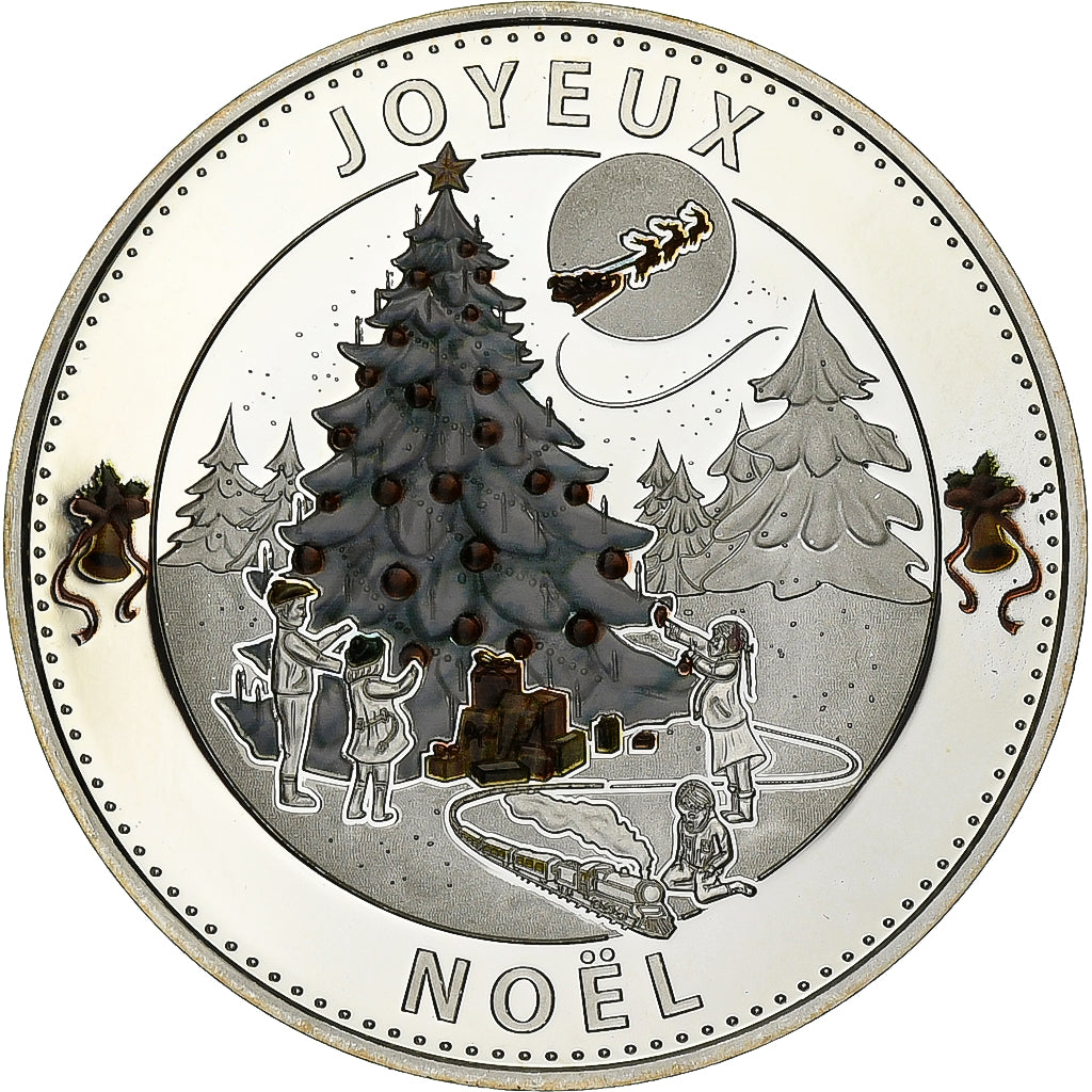 France, Médaille, Joyeux Noël, Cupro-nickel, SUP