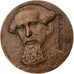 France, Medal, Dickens, 1971, Bronze, Renée Vautier, AU(55-58)