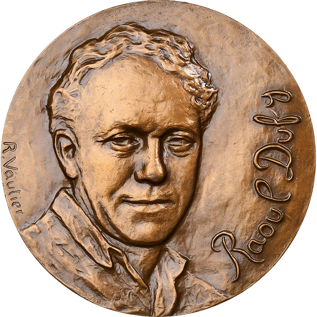 Francja, medal, Raoul Dufy, Brązowy, Renée Vautier, AU(55-58)