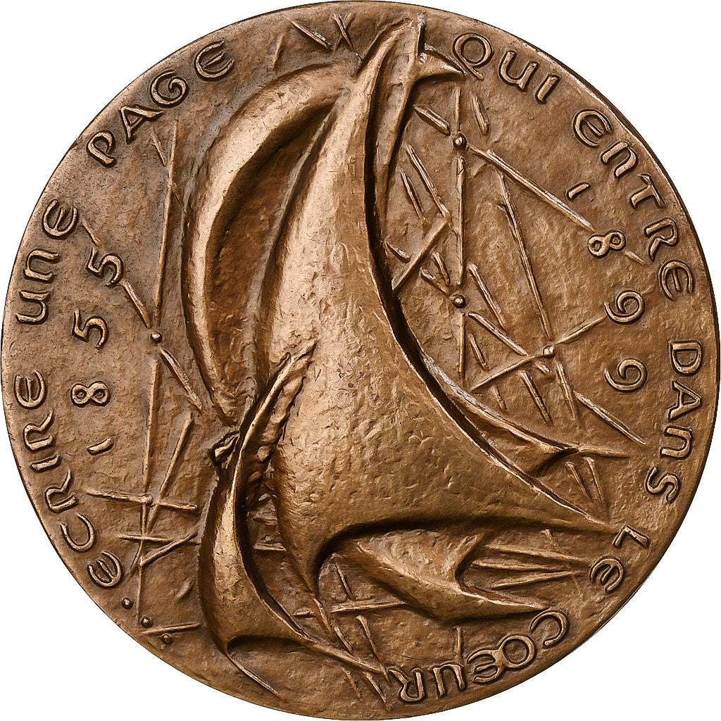 France, Médaille, Ernest Chausson, 1969, Bronze, SUP, A. Guzman