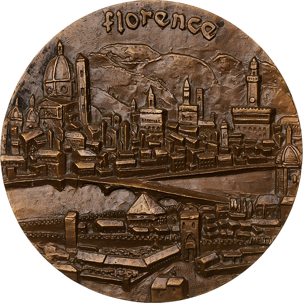 Francia, medalla, Fra Filippo Lippi, 1967, Bronce, Merlet, MBC+