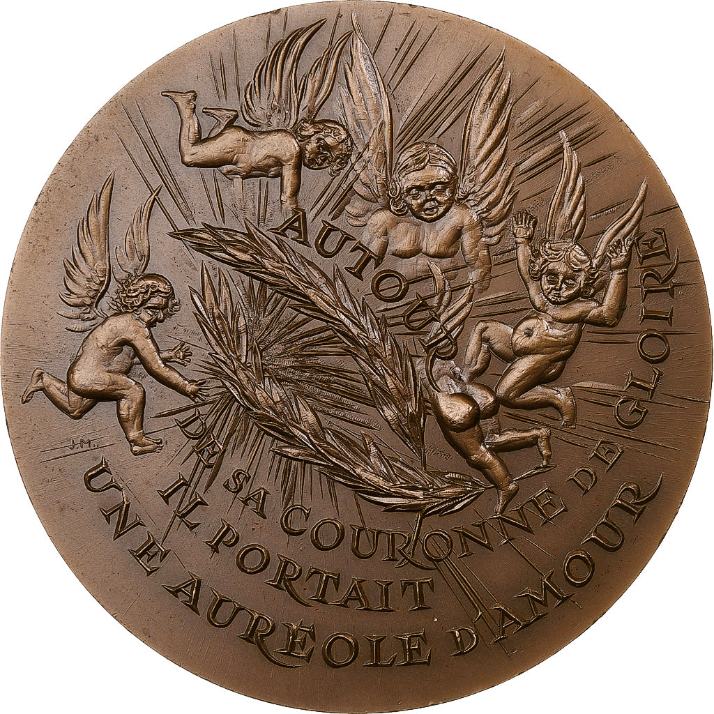 France, Medal, Bartolomé Esteban, 1971, Bronze, Mauviel, AU(55-58)
