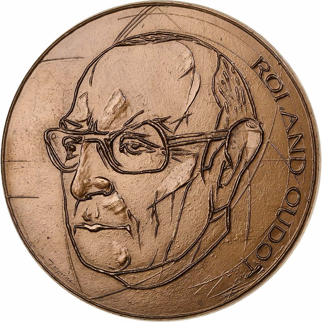 France, Medal, Roland Oudot, 1973, Bronze, AU(50-53)
