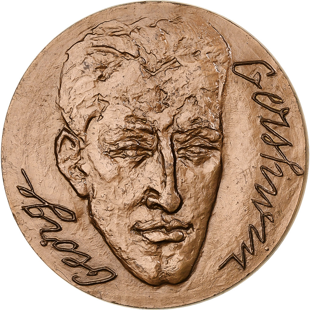 Frankreich, Medaille, George Gershwin, 1971, Bronze, Quérolle, VZ