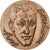Francja, medal, George Gershwin, 1971, Brązowy, Quérolle, AU(55-58)