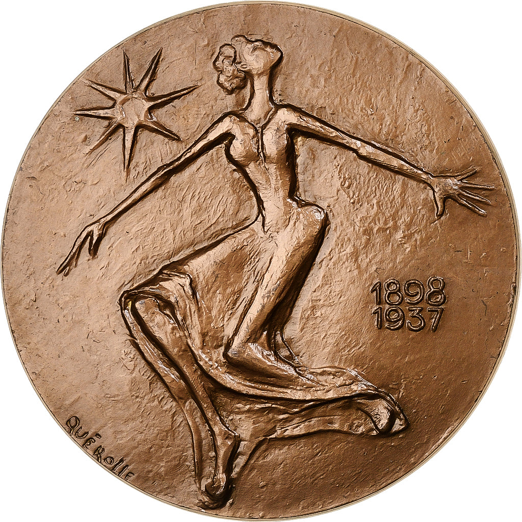 Frankreich, Medaille, George Gershwin, 1971, Bronze, Quérolle, VZ