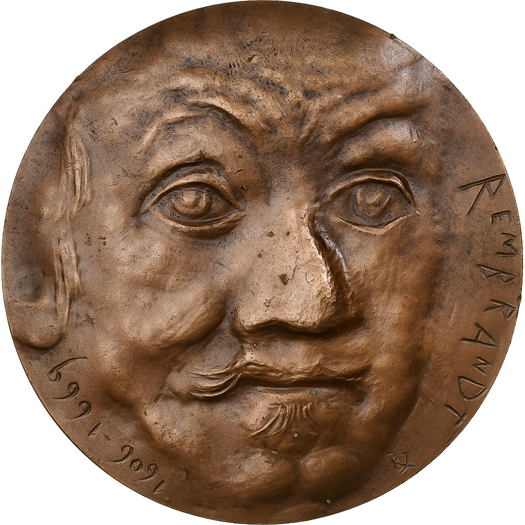 Francia, medalla, Rembrandt, 1973, Bronce, MBC