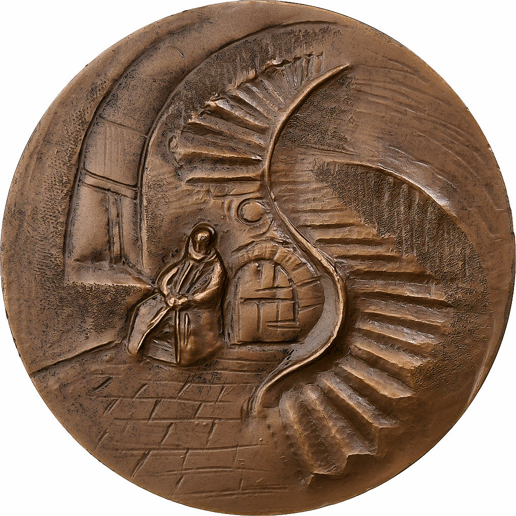 Francia, medalla, Rembrandt, 1973, Bronce, MBC