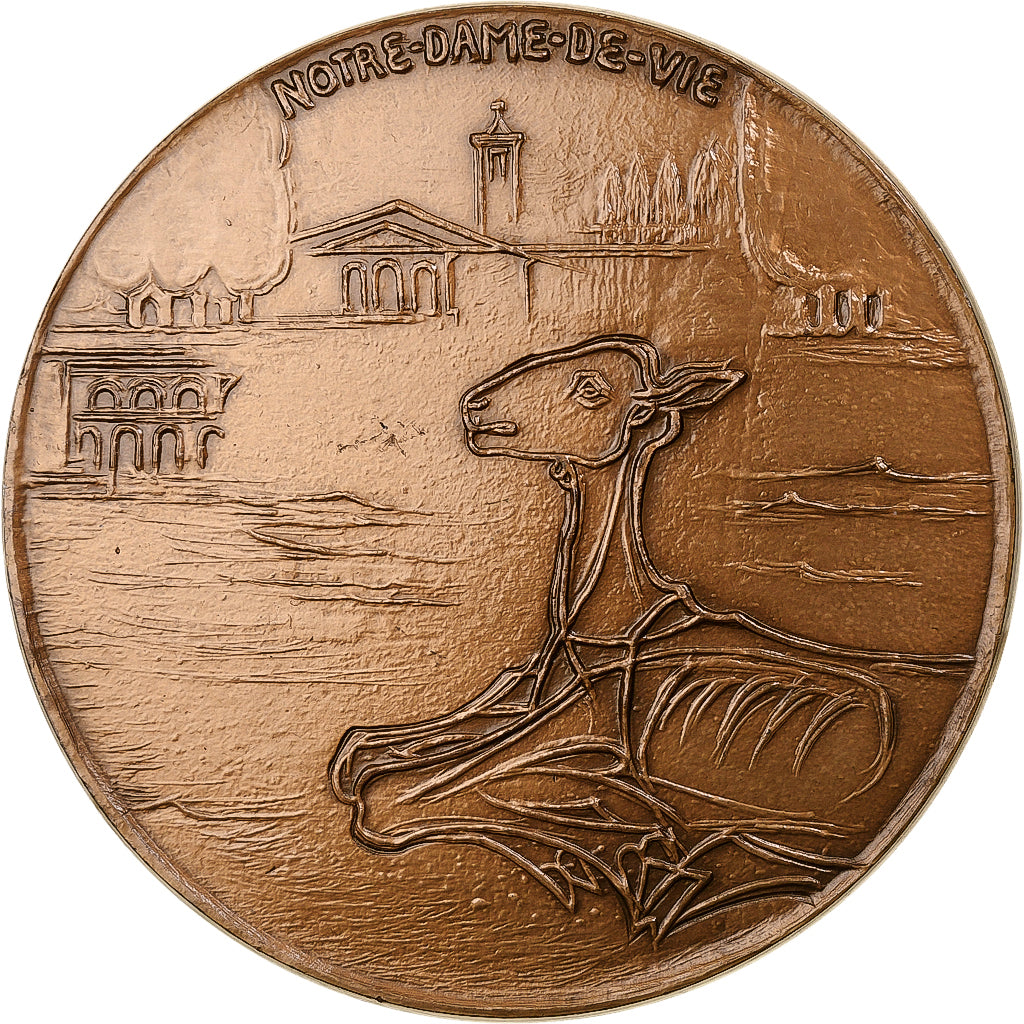 France, Medal, Pablo Picasso, 1970, Bronze, Prinner, AU(55-58)
