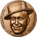 Frankreich, Medaille, Musique, Chanson, Maurice Chevalier, Bronze, VZ+