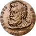 France, Medal, Georges Bizet, 1969, Bronze, Goldberg, AU(55-58)