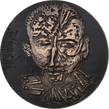 France, Medal, Montaigne, 1970, Bronze, EF(40-45)