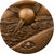 Frankreich, Medaille, Gaston Bachelard, Bronze, Chauvenet, VZ