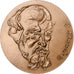 Frankreich, Medaille, Eugène Boudin, 1971, Bronze, SS+