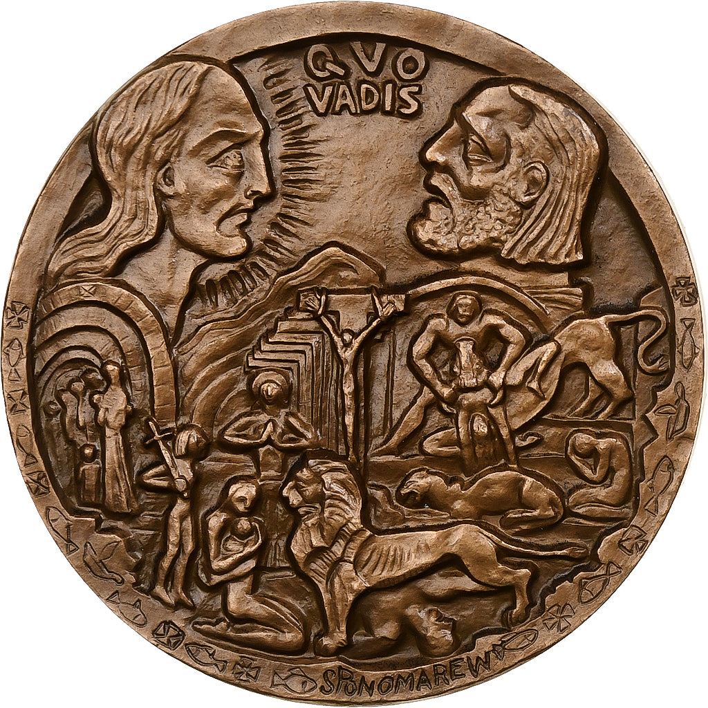 France, Medal, Sienkiewicz, 1969, Bronze, AU(55-58)
