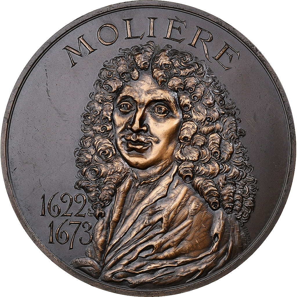Frankreich, Medaille, Jean-Baptiste Poquelin Molière - Le Malade imaginaire