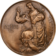 Francia, medalla, Paul VI, 1967, Bronce, Anastase, EBC