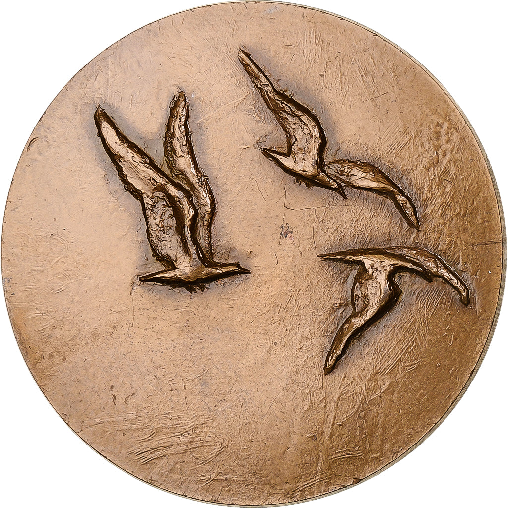 France, Médaille, La voile, 1972, Bronze, SUP, Hubert Yencesse