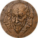 France, Medal, Luigi Pirandello, 1967, Bronze, Quérolle, AU(55-58)