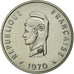 Coin, Djibouti, 50 Francs, 1970, MS(65-70), Nickel, KM:E6