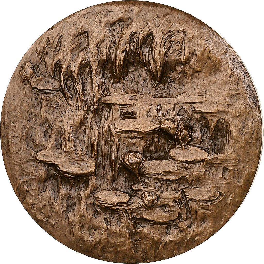 Frankreich, Medaille, Claude Monet, 1968, Bronze, VZ