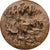 Francja, medal, Claude Monet, 1968, Brązowy, AU(55-58)