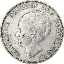 Netherlands, Wilhelmina I, Gulden, 1924, Silver, EF(40-45), KM:161.1