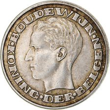 Belgio, Baudouin I, 50 Francs, 50 Frank, 1958, Brussels, Argento, SPL-, KM:151.1