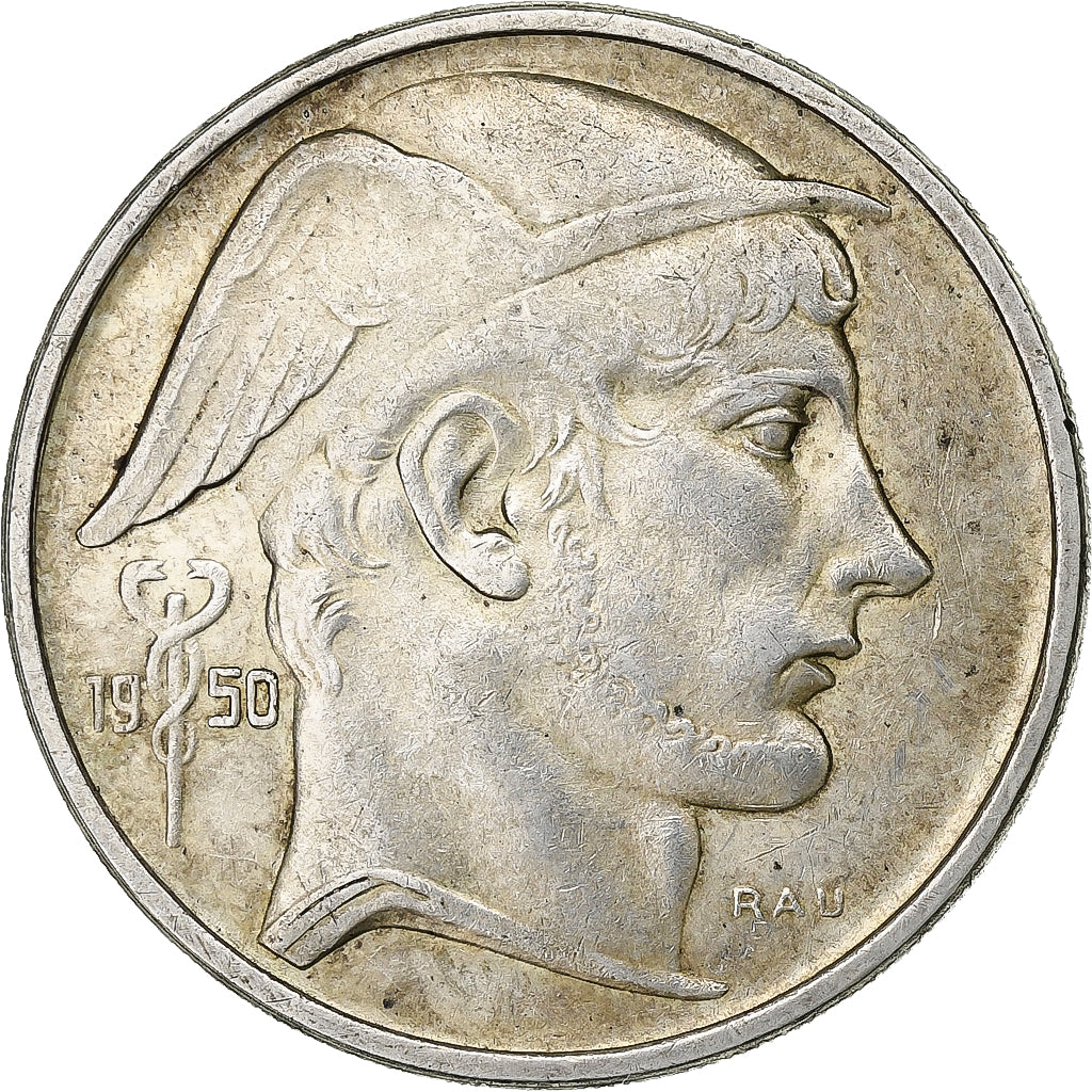 Belgium, Régence Prince Charles, 50 Francs, 50 Frank, 1851, Silver, EF(40-45)
