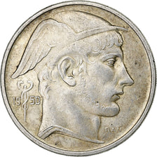 Belgium, Régence Prince Charles, 50 Francs, 50 Frank, 1851, Silver, EF(40-45)