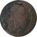 France, Louis XVI, Sol, Sol ou sou, 1788, Bordeaux, 1er sem, Copper, VG(8-10)