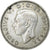 Gran Bretaña, George VI, Florin, Two Shillings, 1941, Plata, MBC, KM:855