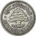 Lebanon, 50 Piastres, 1952, Utrecht, Silver, EF(40-45), KM:17