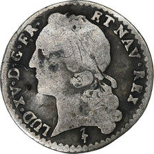 Francja, Louis XV, 6 Sols, 1/20 ECU, 1/20 Écu au bandeau (6 sols), 1753, Lille