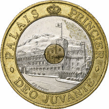 Monaco, Rainier III, 20 Francs, 1992, Paris, Tri-metallico, BB+, Gadoury:MC161