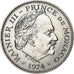 Monaco, Rainier III, 5 Francs, 1974, Paris, Chouette, Rame-nichel, SPL-