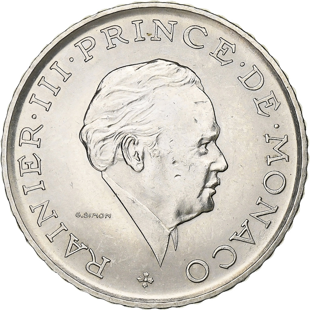 Monaco, Rainier III, 2 Francs, 1979, Paris, Nichel, SPL-, Gadoury:MC 151, KM:157