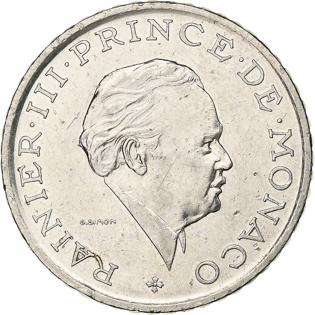 Monaco, Rainier III, 2 Francs, 1982, Paris, Nichel, SPL-, Gadoury:MC 151, KM:157