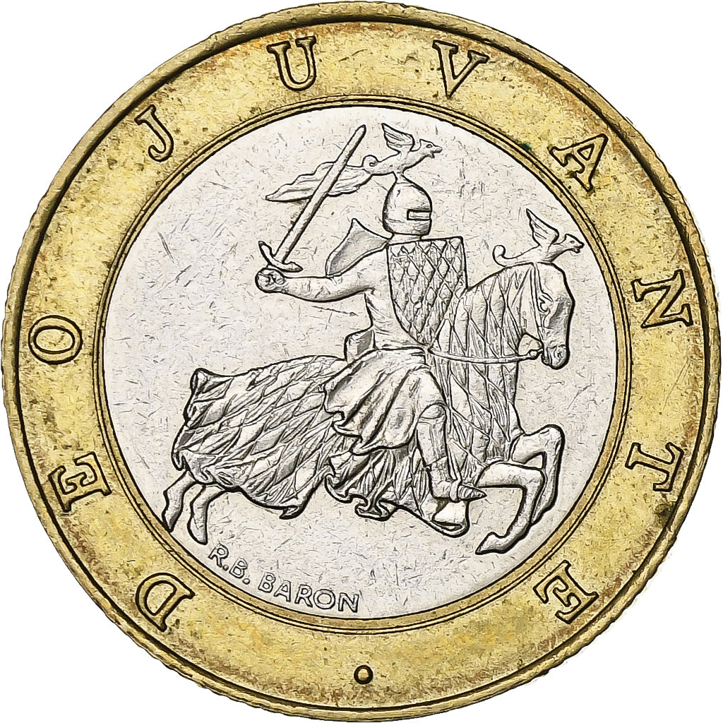 Monaco, Rainier III, 10 Francs, 1991, Paris, Bi-Metallic, AU(55-58)