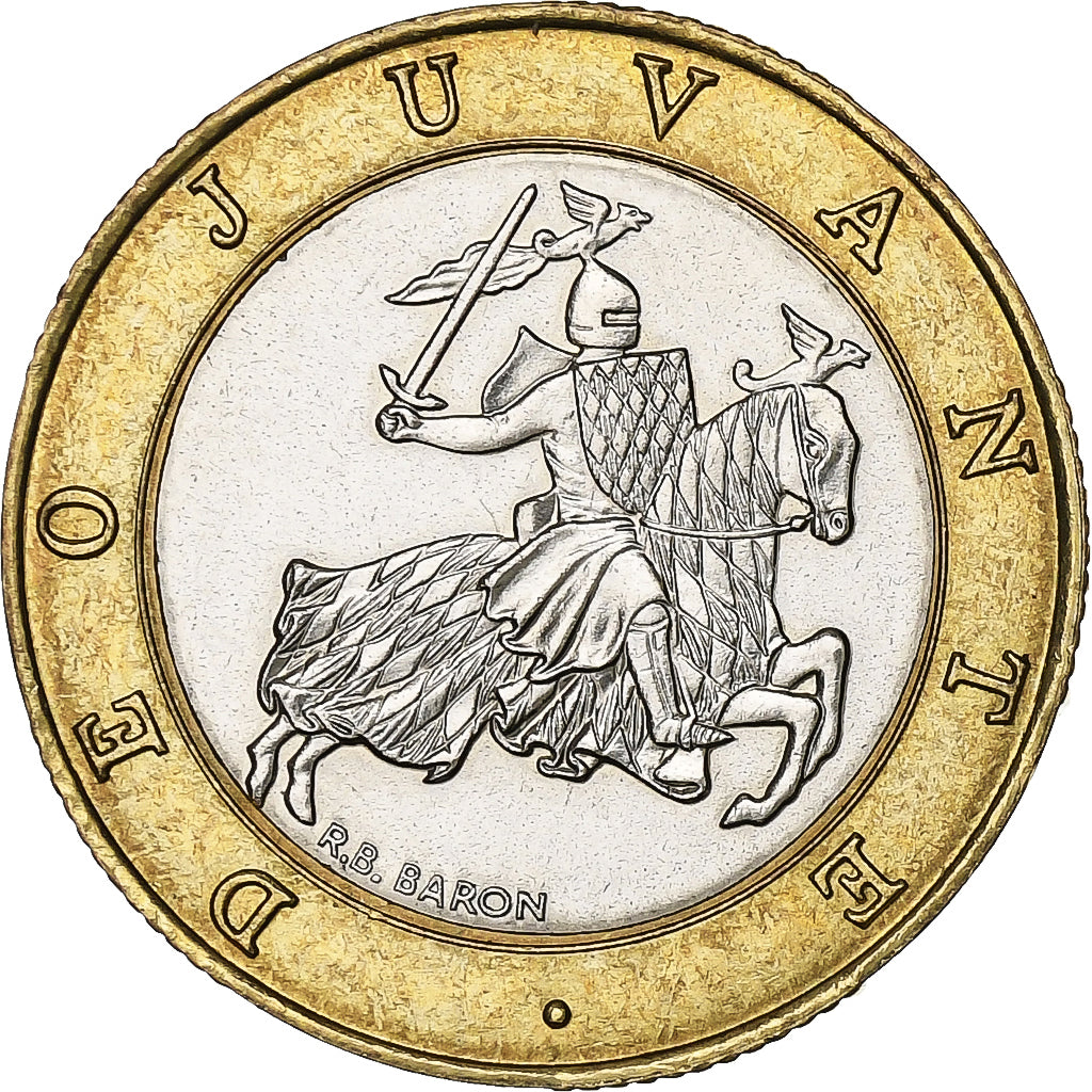 Monaco, Rainier III, 10 Francs, 1989, Paris, Bi-Metallic, VZ, Gadoury:MC160