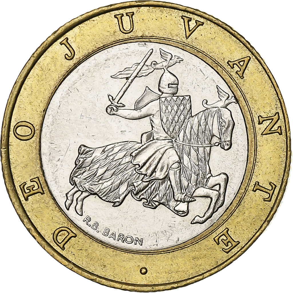 Monaco, Rainier III, 10 Francs, 1992, Paris, Bi-Metallic, VZ, Gadoury:MC160