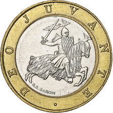 Monaco, Rainier III, 10 Francs, 1992, Paris, Bi-metallico, SPL-, Gadoury:MC160