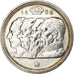 Belgio, Régence Prince Charles, 100 Francs, 100 Frank, 1950, Argento, BB