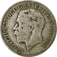 Grande-Bretagne, George V, Shilling, 1921, Argent, TB+, KM:816a