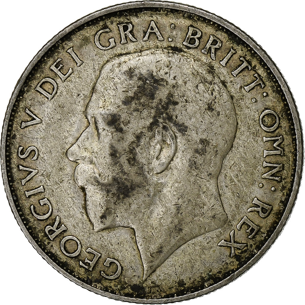 Gran Bretaña, George V, Shilling, 1926, Plata, MBC, KM:816a