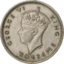 Rhodesia del Sud, George VI, 6 Pence, 1947, Rame-nichel, BB+, KM:17b