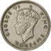 Rhodesia del Sud, George VI, 6 Pence, 1947, Rame-nichel, BB+, KM:17b